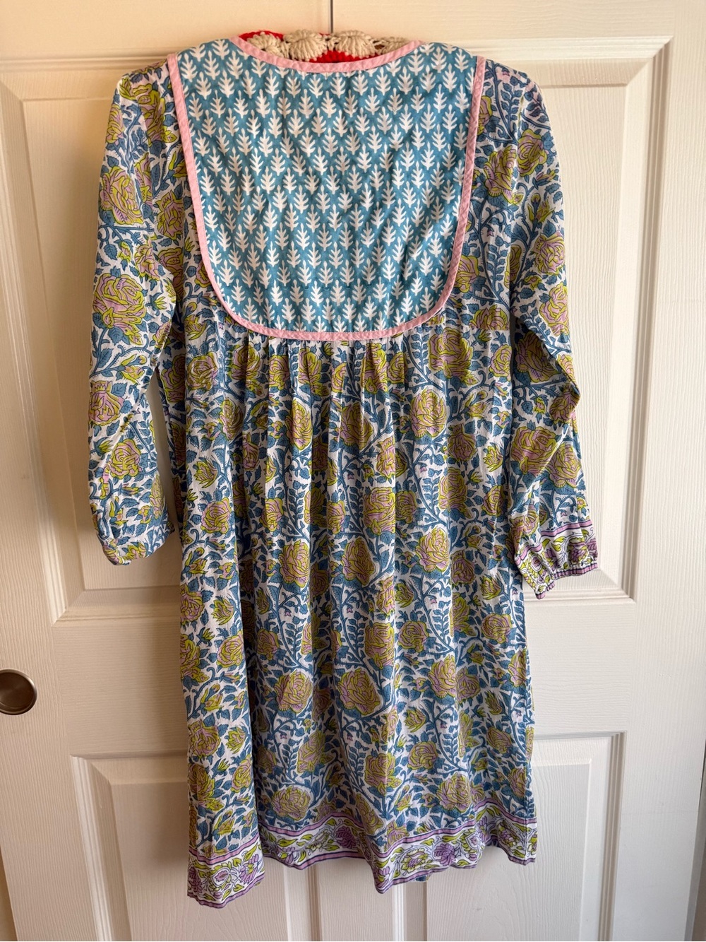 SZ Blockprint Jaipur Printed Dress - SMALL - Picture 6 of 6